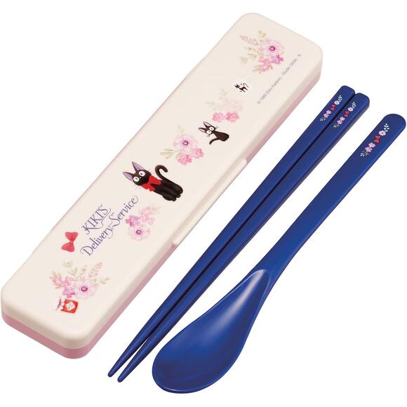 Studio Ghibli Kiki's Delivery Service Utensil Set Reusable Spoon Chopstick Anime - Picture 1 of 1